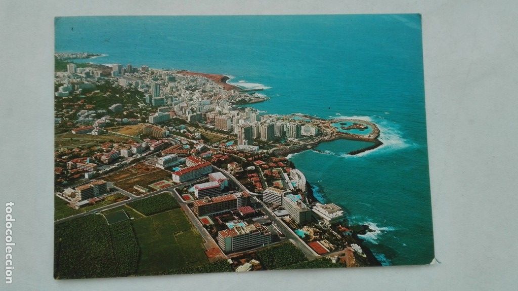 Postcards: POSTAL DEL UERTO DE LA CRUZ ( TENERIFE ): VISTA PANOR&Aacute;MICA A&Eacute;REA.