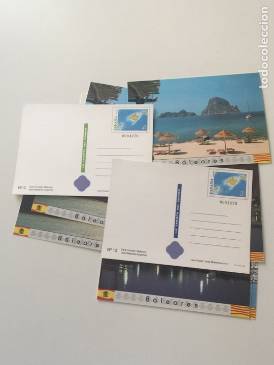 Postkarten: 24 Tarjetas del correo a&ntilde;o 1995 dedicadas a Canarias y Baleares