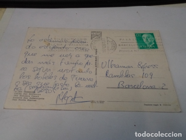 Postales: TENERIFE - POSTAL COSTA DEL SILENCIO - Foto 2
