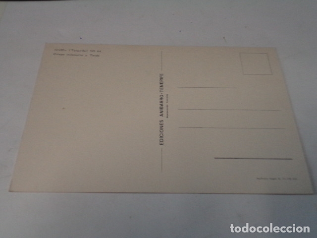 Postales: TENERIFE - POSTAL DRAGO MILENARIO Y TEIDE - Foto 2