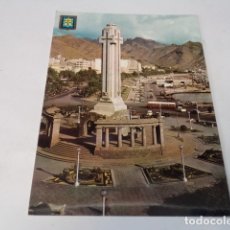 Postales: TENERIFE - POSTAL SANTA CRUZ - PLAZA DE ESPAÑA Y MONUMENTO A LOS CAÍDOS. Lote 176374464