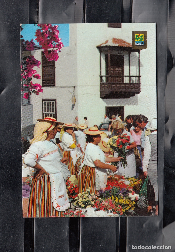 Cartes Postales: N&ordm; 94 PUERTO DE LA CRUZ. DETALLE T&Iacute;PICO