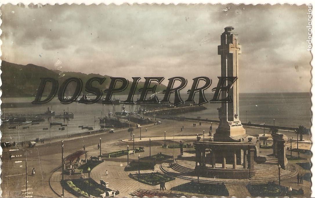 Postais: POSTAL, SANTA CRUZ DE TENERIFE, MONUMENTO A LOS CA&Iacute;DOS, ED. ARRIBAS, SIN CIRCULAR
