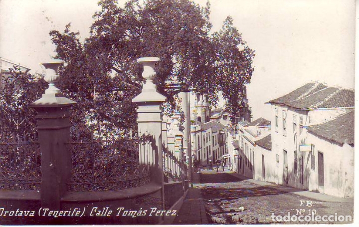 Postais: TENERIFE OROTAVA CALLE TOMAS PEREZ