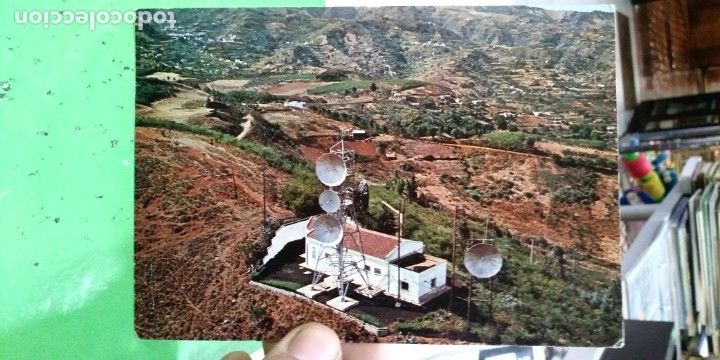 Postkarten: Postal Canarias Estacion repetidora Pico Osorio sellada