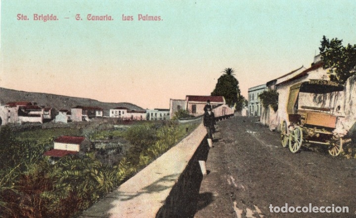 Postales: la palmas. santa brigida - Foto 1
