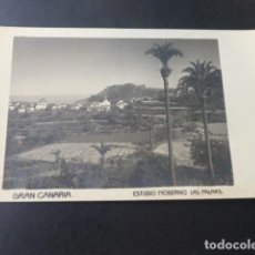 Postales: GRAN CANARIA VISTA POSTAL FOTOGRAFICA ESTUDIO MODERNO LAS PALMAS. Lote 183432188