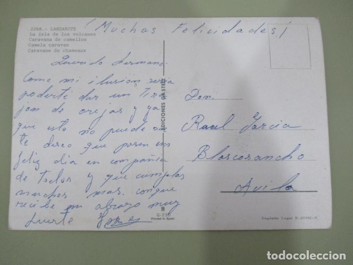 Postales: Lanzarote - La Isla de los Volcanes - Escrita - Foto 2