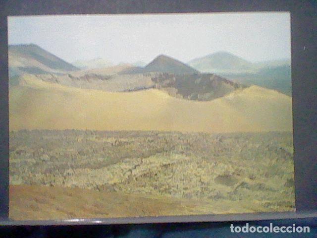 Postales: MONTA&Ntilde;AS FUEGO LANZAROTE  ED LAS AFORTUNADAS N&ordm; 20058 S/C