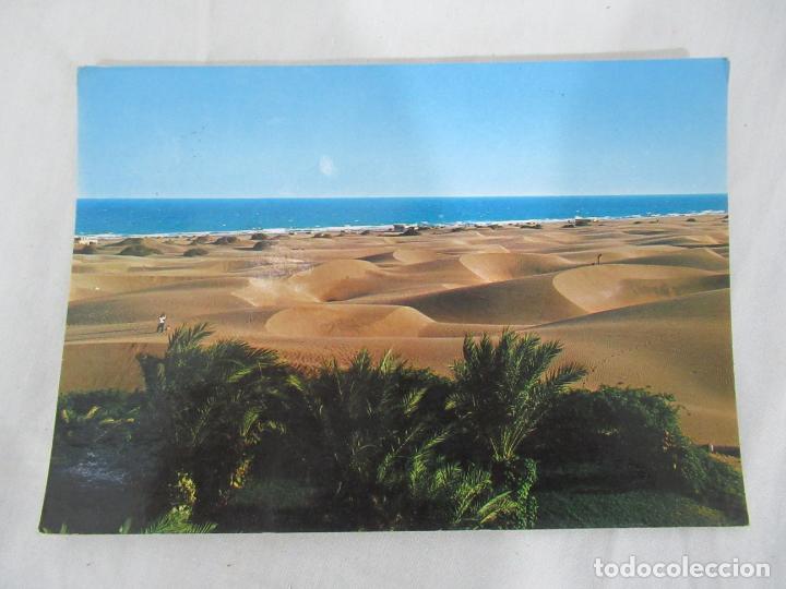 Postales: Gran Canaria - Playa del Ingl&eacute;s - Escrita - Foto 1