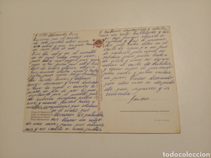 Postales: Postal gran Canaria - Foto 2