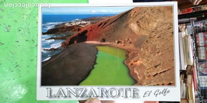 Postales: Postal El Golfo Lanzarote Islas Canarias N 007 L BRITO AMD MANZANO