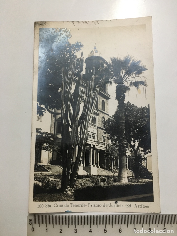Cartes Postales: POSTAL. STA. CRUZ DE TENERIFE. PALACIO DE JUSTICIA. ED. ARRIBAS. H. 1955?.