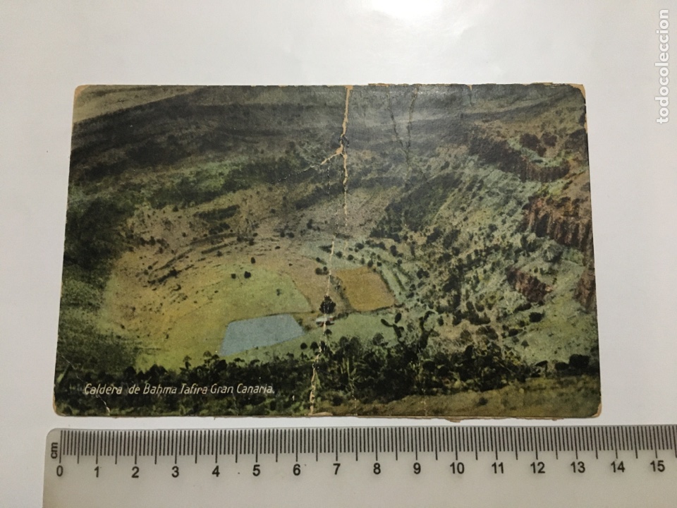 Postales: POSTAL. CALDERA DE BAHMA. TAFIRA GRAN CANARIA. RODRIGUES BROS. PTO. DE LA LUZ. H. 1930?.