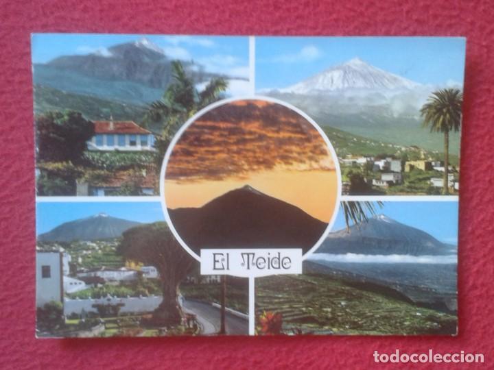 POSTAL POST CARD ISLAS CANARIAS CANARY ISLANDS EL TEIDE VOLCÁN VOLCANO TENERIFE TENERIFFA ESPAGNE... (Postales - España - Canarias Moderna (desde 1940))