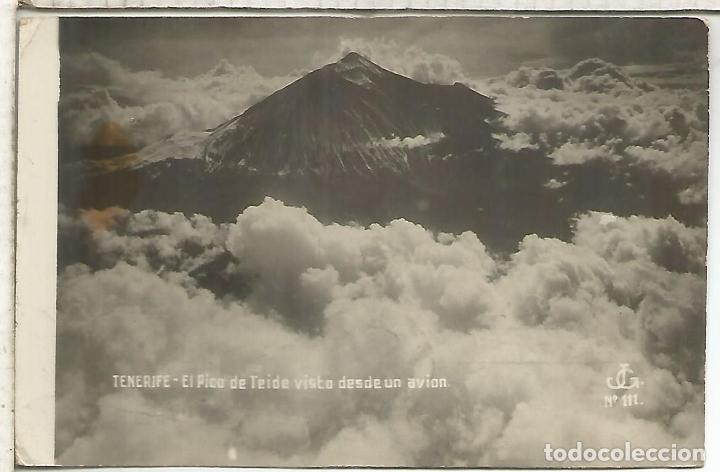 Postales: TENERIFE TEIDE ESCRITA 1926 - Foto 1