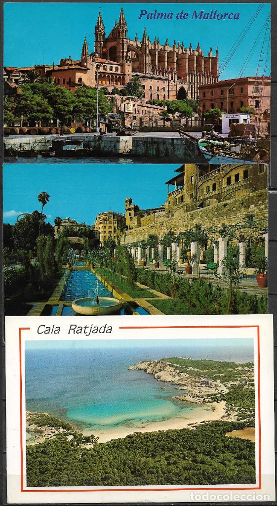 Postales: ESPA&Ntilde;A,LOTE DE POSTALES DIFERENTES,CIRCULADAS.