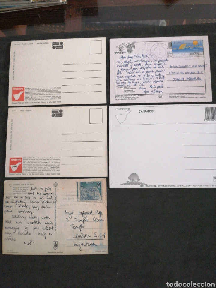 Postales: TENERIFE, LOTE DE 5 POST. - Foto 2
