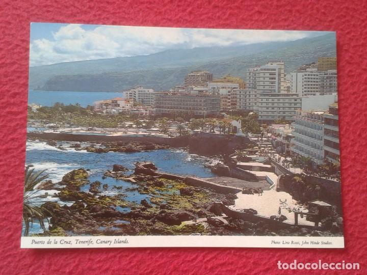 Postais: POST CARD CARTE POSTALE ISLAS CANARIAS PUERTO DE LA CRUZ TENERIFE CIUDAD DEL LITORAL CANARY ISLANDS.