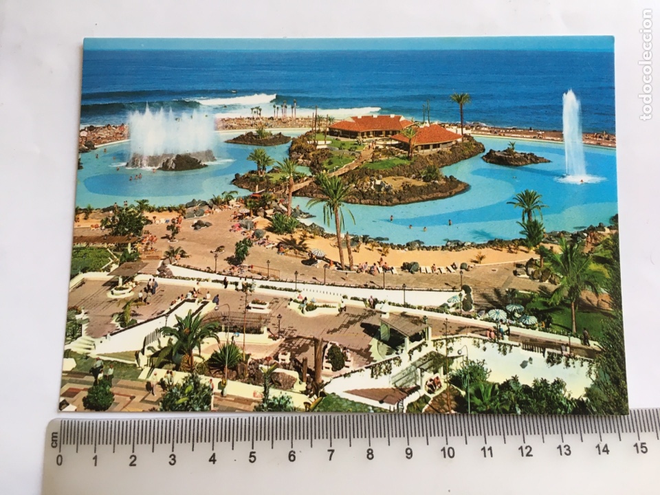 Postais: POSTAL. PUERTO DE LA CRUZ. LAGO ARTIFICIAL. EDICIONES ANIBARRO.