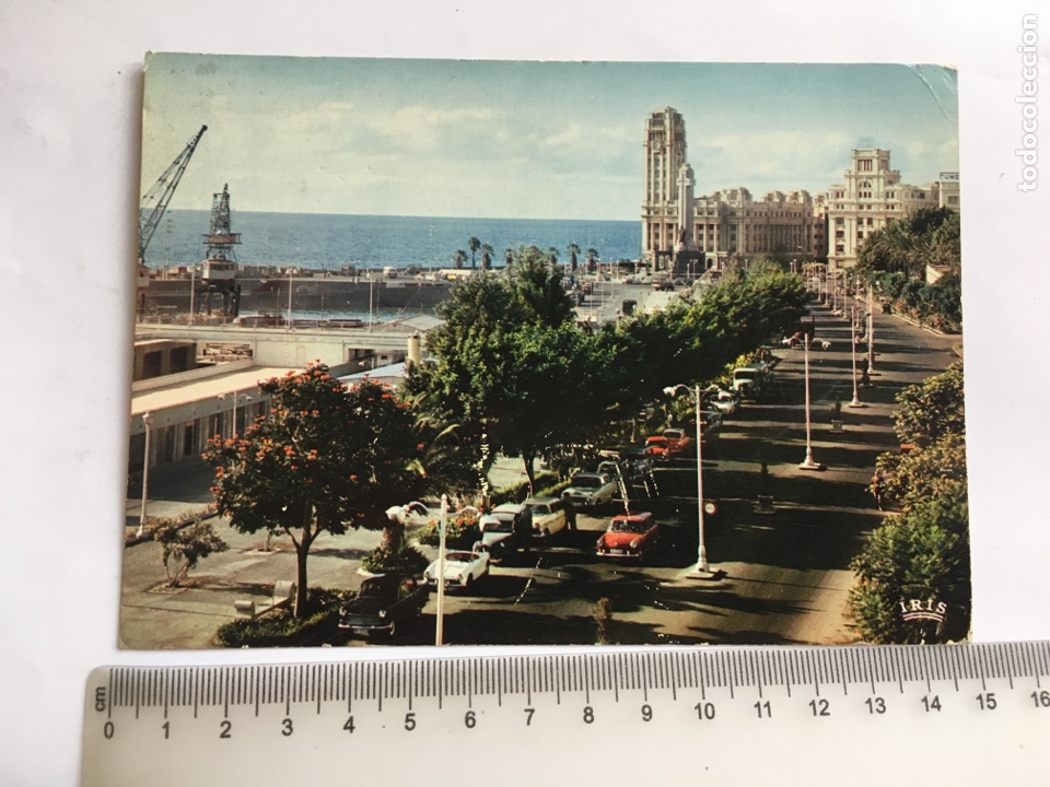 Postais: POSTAL. SANTA CRUZ DE TENERIFE. AVDA. DE ANAGA Y PLAZA ESPA&Ntilde;A.