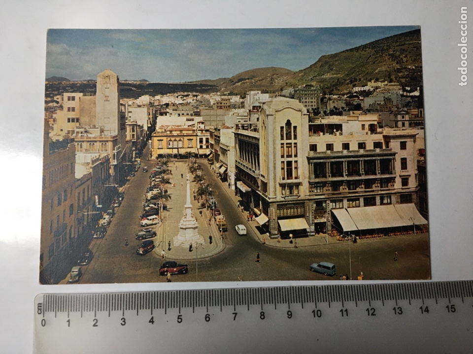 Postkarten: POSTAL. STA. CRUZ DE TENERIFE. PLAZA DE LA CANDELARIA. NATURAL COLOUR PHOTOGRAPH. SCOOTLAND.