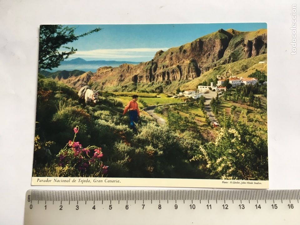 Postales: POSTAL. PARADOR NACIONAL DE TEJEDA. GRAN CANARIA. PHOTO H. GOSSLER.