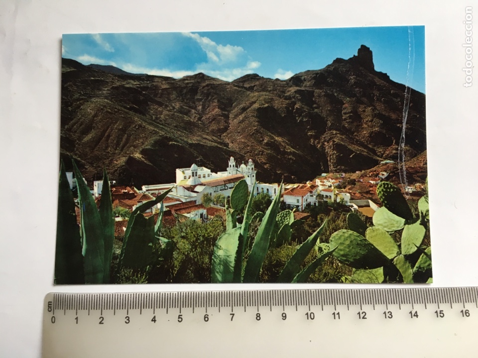 Postales: POSTAL. GRAN CANARIA. VISTA DE TEJEDA Y EL BENTAIGA. EDICIONES RO-FOTO.