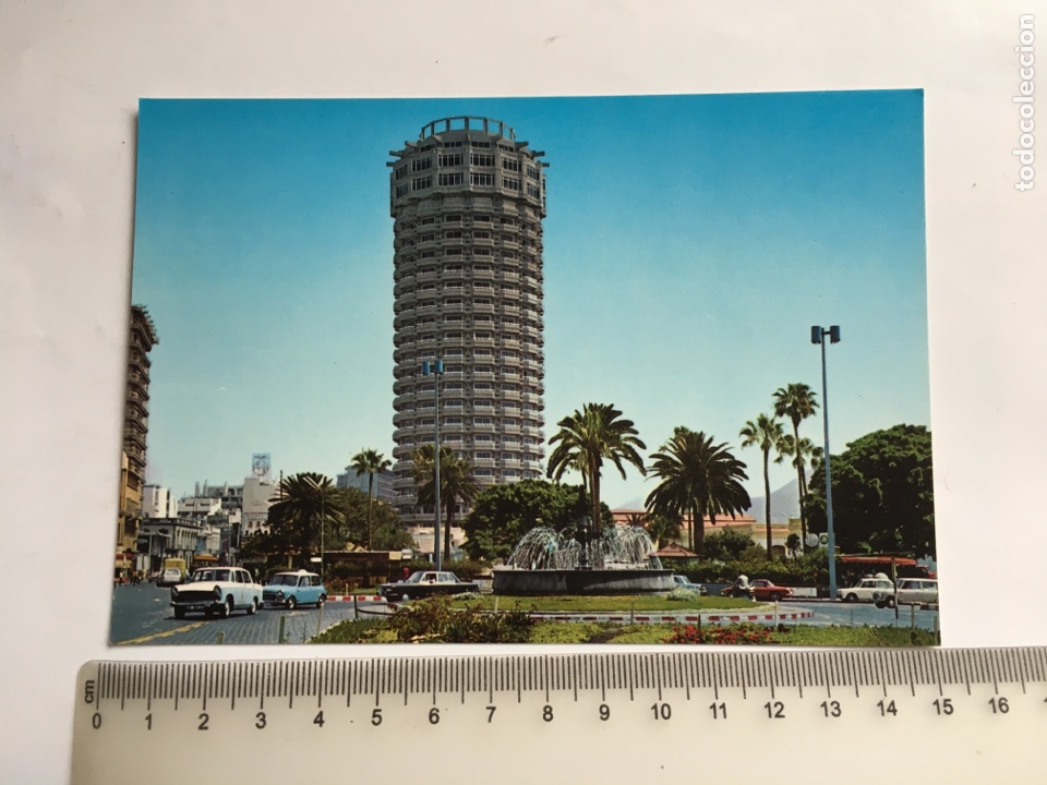 Postales: POSTAL. LAS PALMAS DE GRAN CANARIA. FUENTE PARQUE STA. CATALINA Y HOTEL DON JUAN. GLOBAL TRADERS.