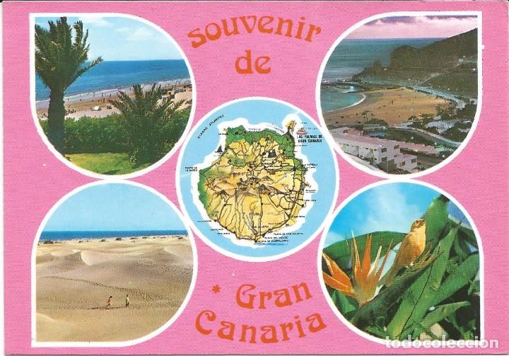 Postales: [POSTAL] Souvenir de Gran Canaria (Islas Canarias) (circulada)