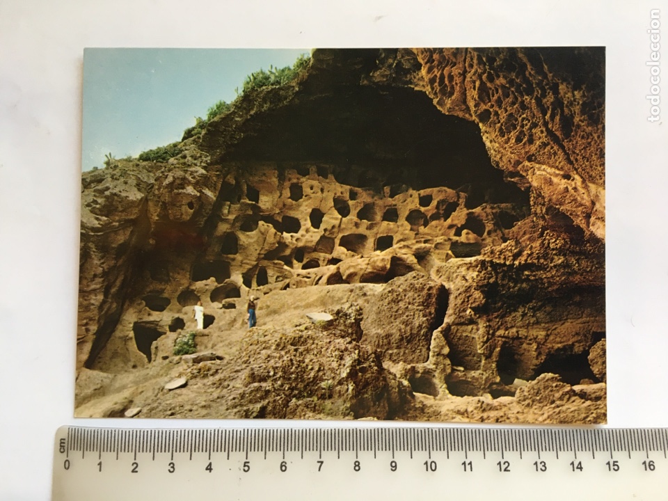 Postales: POSTAL. CUEVAS GUANCHES. GRAN CANARIA. EDICIONES ISLAS.