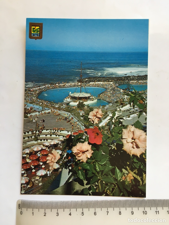 Postcards: POSTAL. PUERTO DE LA CRUZ. PISCINAS COSTA MARTIANEZ. EDICIONES FISA.