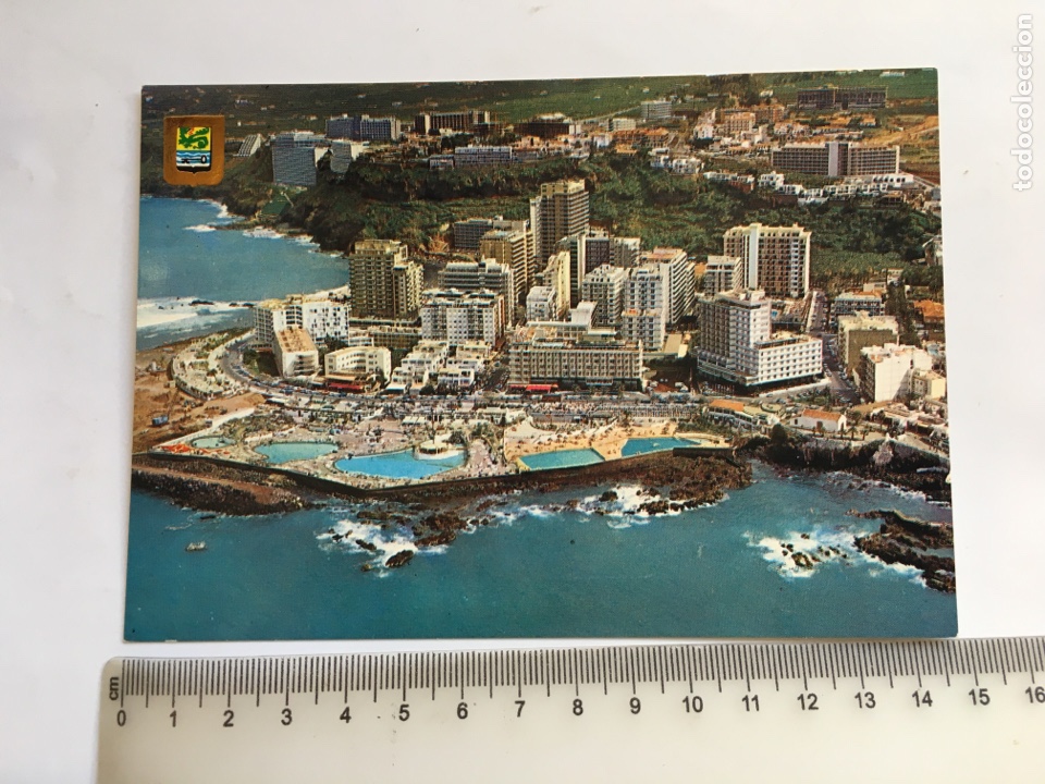 Postcards: POSTAL. PUERTO DE LA CRUZ. INSTALACIONES HOTELERAS EN COSTA MARTIANEZ. EDICIONES FISA.