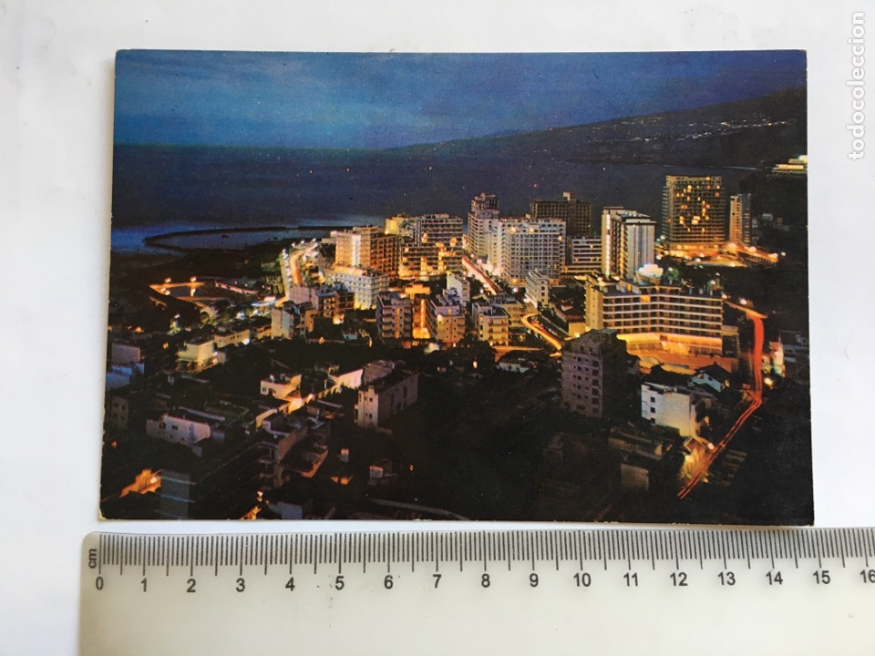 Postcards: POSTAL. PUERTO DE LA CRUZ. VISTA NOCTURNA. EDICIONES GASTEIZ.