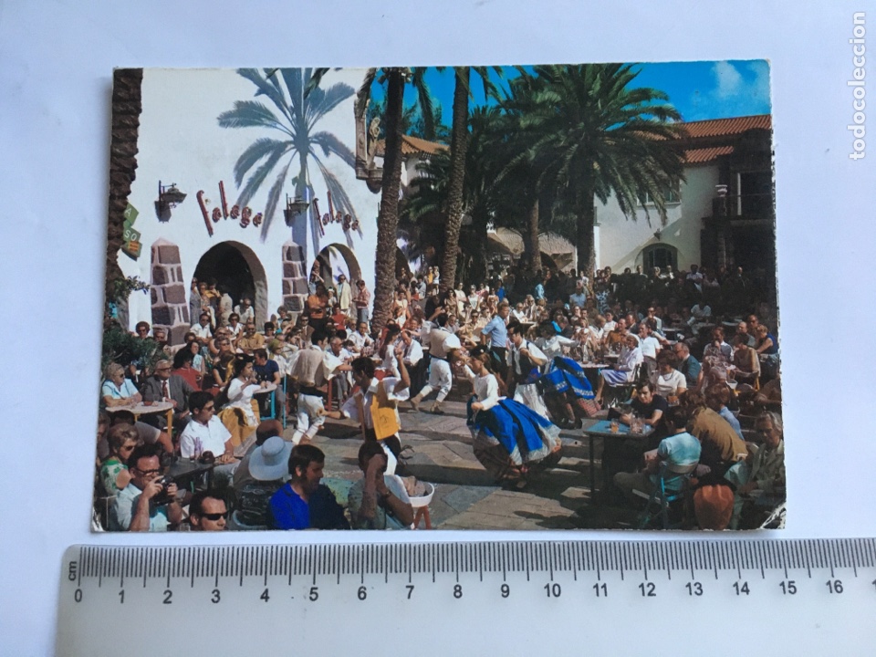 Postales: POSTAL. GRAN CANARIA. BAILE CANARIO. COLECCI&Oacute;N LAS AFORTUNADAS.