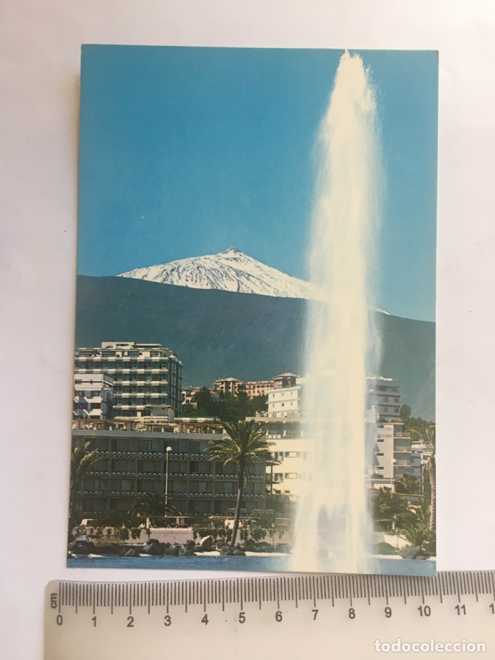 Cartes Postales: POSTAL. PUERTO DE LA CRUZ. VISTA CON TEIDE. EDICIONES ANIBARRO.