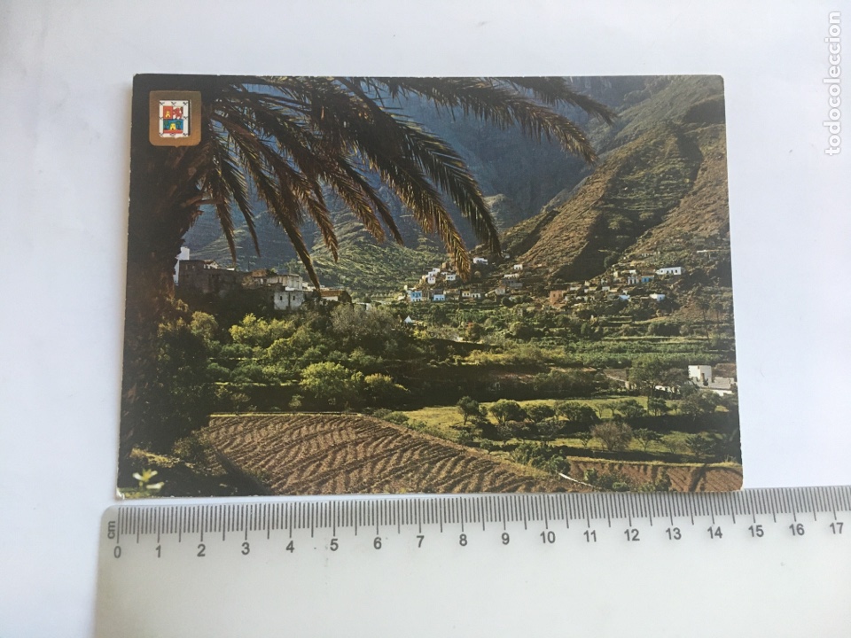 Postales: POSTAL. AGAETE. GRAN CANARIA. VISTA PARCIAL. EDICIONES FISA.
