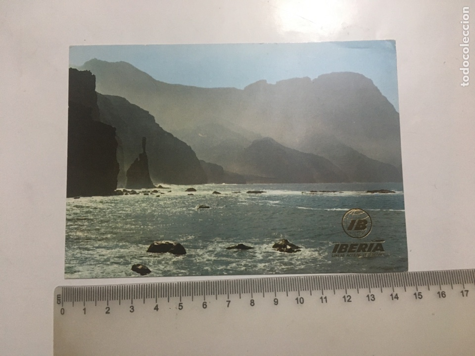Postales: POSTAL. AGAETE. GRAN CANARIA. PUERTO DE LAS NIEVES. IBERIA. FISA.