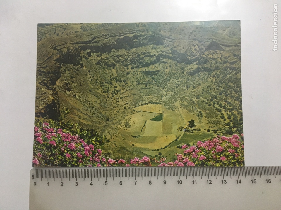 Postales: POSTAL. GRAN CANARIA. CALDERA DE BANDAMA. GLOBAL TRADERS.