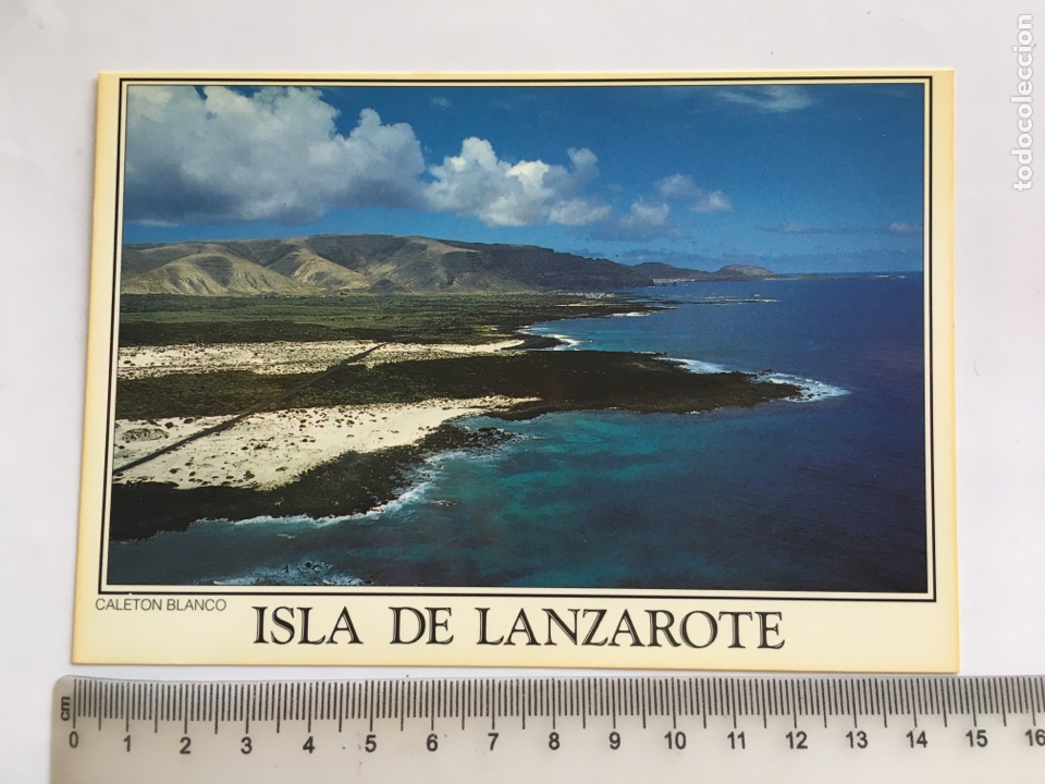Postales: POSTAL. LANZAROTE. CALETON BLANCO. A. MURILLO. - Foto 1