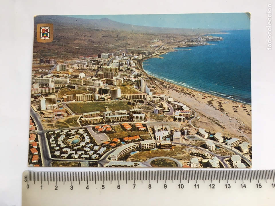 Postales: POSTAL. PLAYA DEL INGL&Eacute;S. GRAN CANARIA. VISTA PARCIAL. EDICIONES FISA.