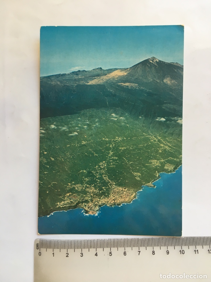 Cartes Postales: POSTAL. PUERTO DE LA CRUZ. VISTA A&Eacute;REA Y TEIDE. EURIMPEX.