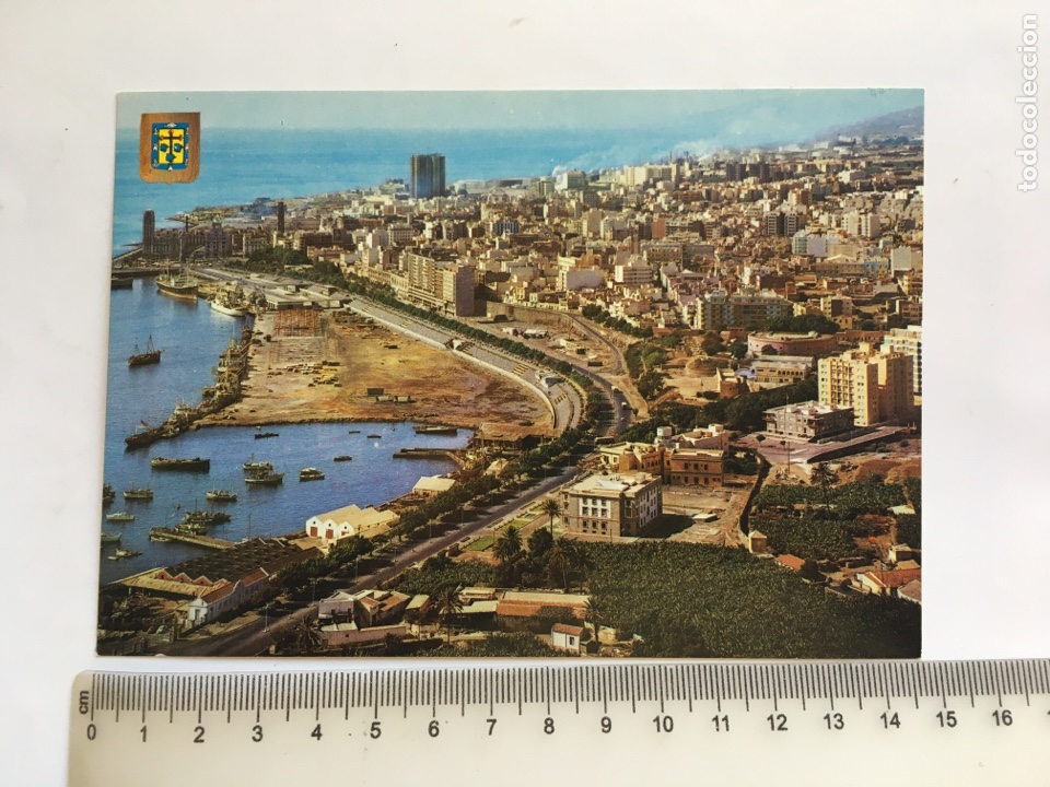 Cartes Postales: POSTAL. SANTA CRUZ DE TENERIFE. VISTA PANOR&Aacute;MICA. EDICIONES FISA.