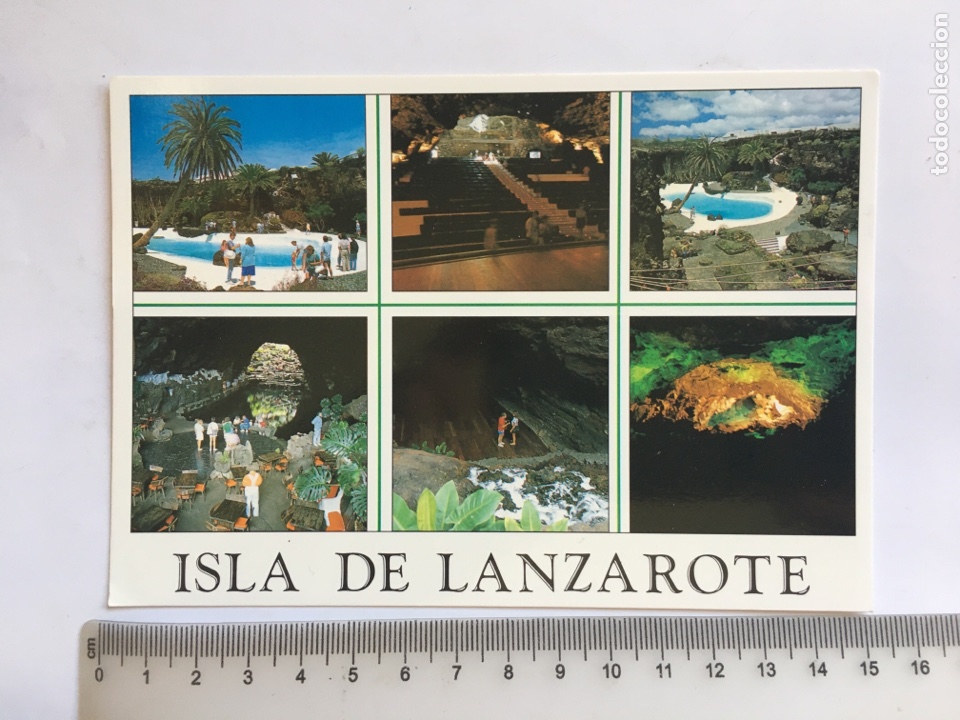 Postales: POSTAL. JAMEOS DEL AGUA. LANZAROTE. ASPECTOS VARIOS. BRITO & MANZANO.