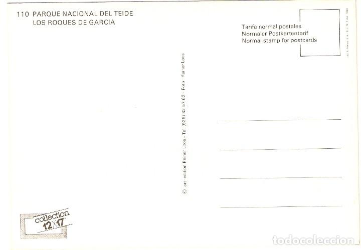 Postales: POSTAL PARQUE NACIONAL DEL TEIDE - Foto 2
