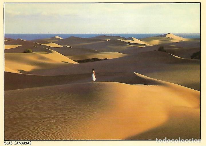 Postales: ISLAS CANARIAS - DUNAS DE MASPALOMAS (1985) - Foto 1