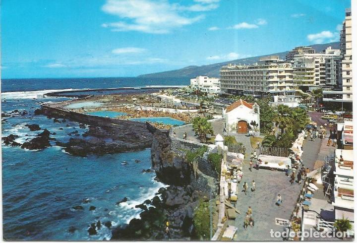 Postales: [POSTAL] Zona de San Telmo. Puerto de la Cruz (Islas Canarias) A&ntilde;o 1988 (circulada)