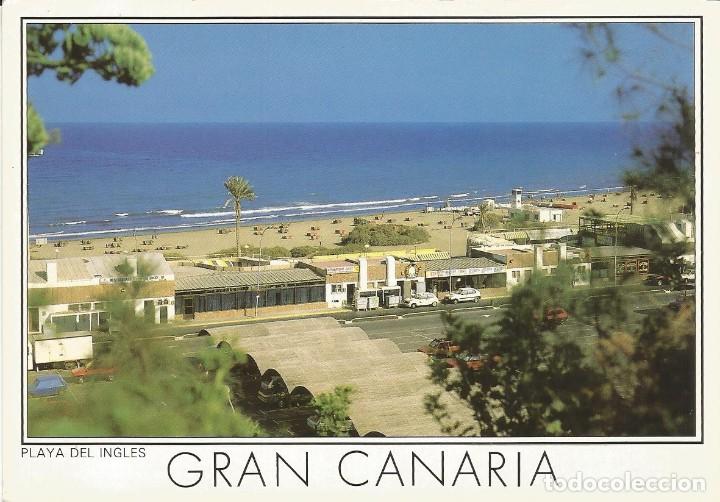 Postales: [POSTAL] Playa del Ingl&eacute;s. Gran Canaria (Islas Canarias) (circulada)