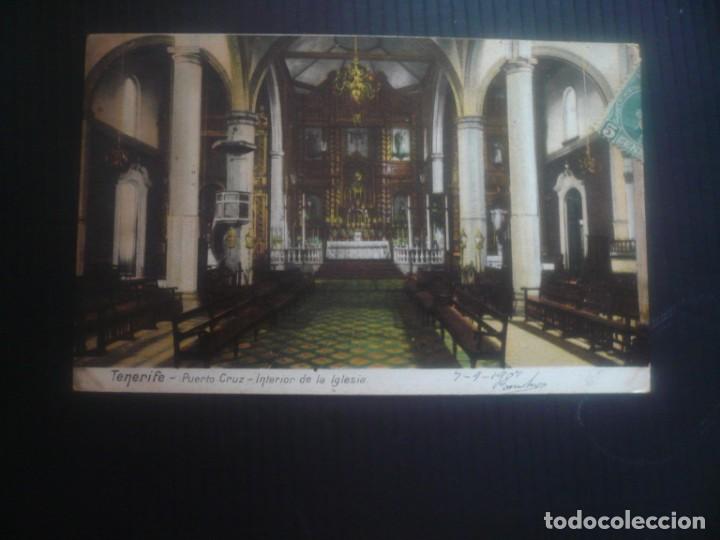 Postkarten: Tenerife-Puerto Cruz-Interior de la iglesia.