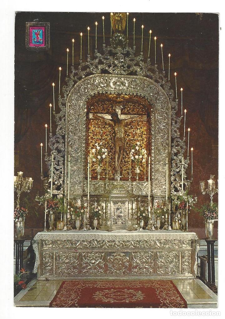 Postkarten: LA LAGUNA.- N&ordm; 157. SANT&Iacute;SIMO CRISTO DE LA LAGUNA. ESCUDO DE ORO. TENERIFE- CIRCULADA